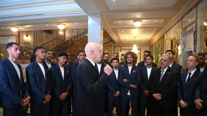 بعد خماسية بلجيكا.. قيس سعيد يفاجئ منتخب تونس برسالة نارية