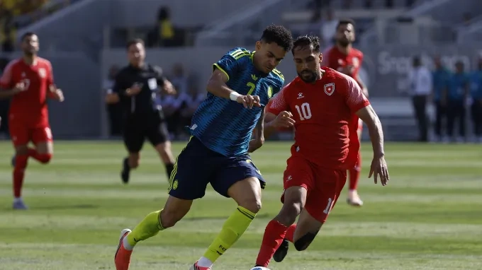 هجوم عقيم وتقييم منخفض للاعبي منتخب الأردن ضد كولومبيا