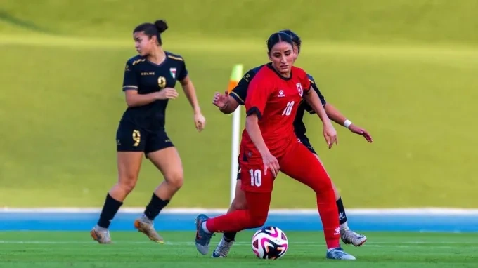 تحسن فلسطيني يهدد سلسلة سيدات الأردن الخالية من الهزائم