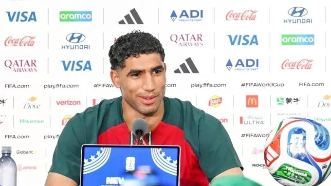 أشرف حكيمي يعدد مزايا التعادل ضد البرازيل في كأس العالم